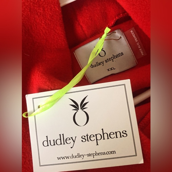 Dudley Stephens Tuckernuck Greenpoint Vello Turtleneck Fleece Red XXL - Picture 3 of 3
